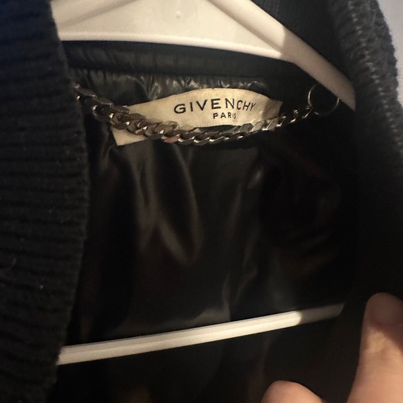 Givenchy Cotton Digital Wing in Black $3600 Bomber Jacket Size L - Picture 7 of 11